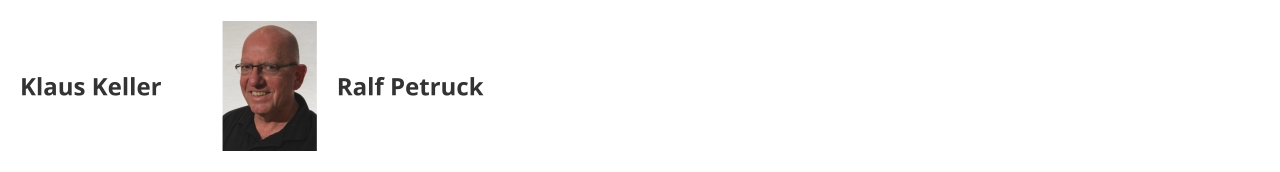 Klaus Keller Ralf Petruck